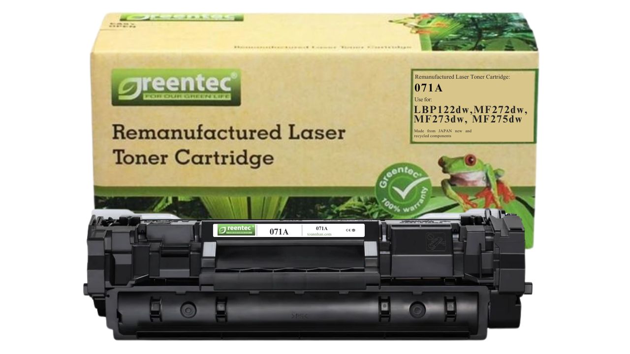 Mực in laser đen trắng Greentec 071A