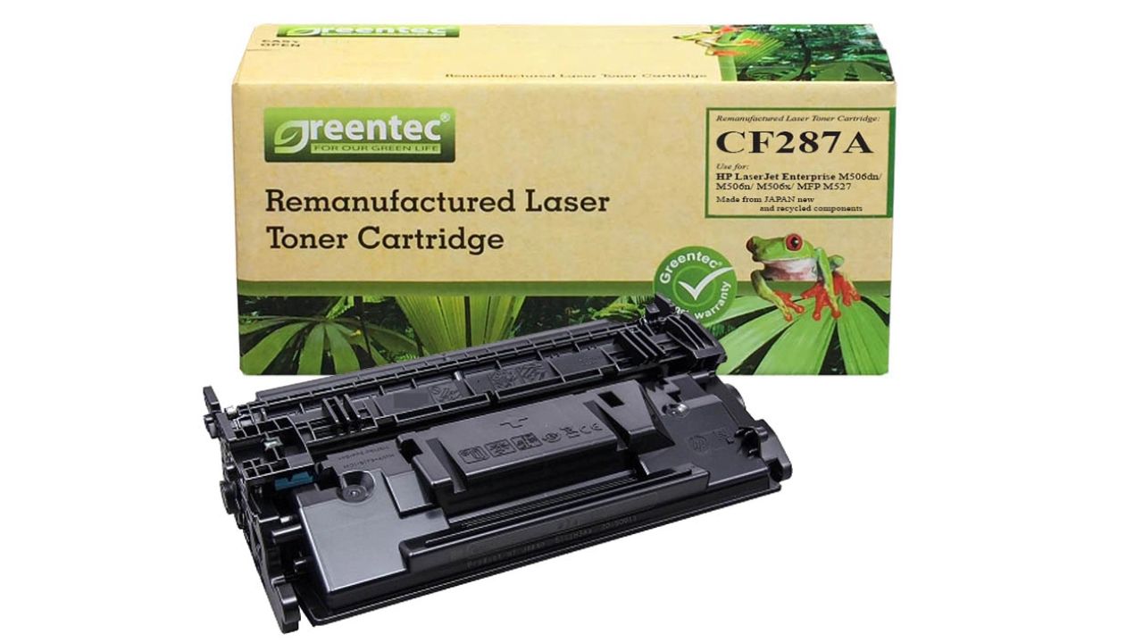 Mực in laser đen trắng Greentec HP CF287A