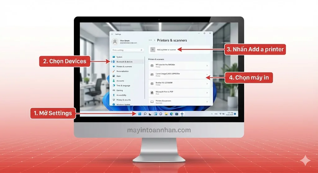 Hướng dẫn sử dụng máy in laser từ A-Z cho văn phòng 2025 4 Hướng dẫn sử dụng máy in laser từ A-Z cho văn phòng 2025