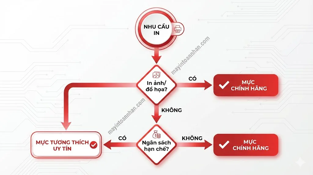Phân biệt mực in chính hãng và tương thích Hướng dẫn 2025 7 Phân biệt mực in chính hãng và tương thích Hướng dẫn 2025
