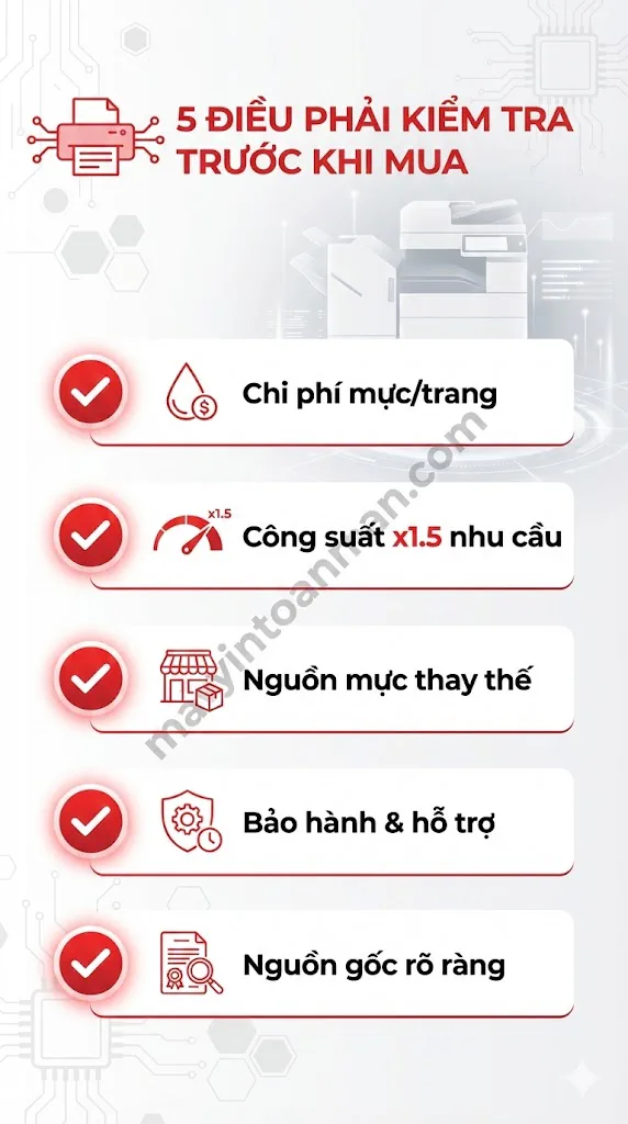Kinh nghiệm chọn mua máy in cho công ty Checklist 2025 14 Kinh nghiệm chọn mua máy in cho công ty Checklist 2025