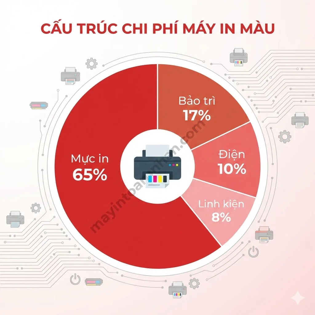 Chi Phí Sử Dụng Máy In Màu: Tính TCO & Tiết Kiệm 40% 2025 2 Chi Phí Sử Dụng Máy In Màu: Tính TCO & Tiết Kiệm 40% 2025