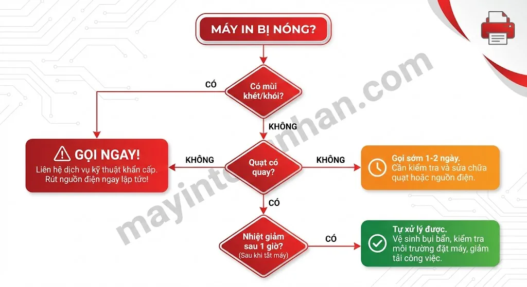 Tại Sao Máy In Bị Nóng? 7 Nguyên Nhân & Cách Khắc Phục 2025 9 Tại Sao Máy In Bị Nóng? 7 Nguyên Nhân & Cách Khắc Phục 2025