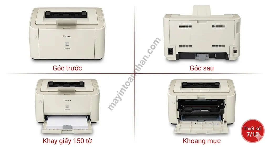 Review Canon LBP2900: Còn đáng mua năm 2025? Đánh giá thực tế 7 Review Canon LBP2900: Còn đáng mua năm 2025? Đánh giá thực tế