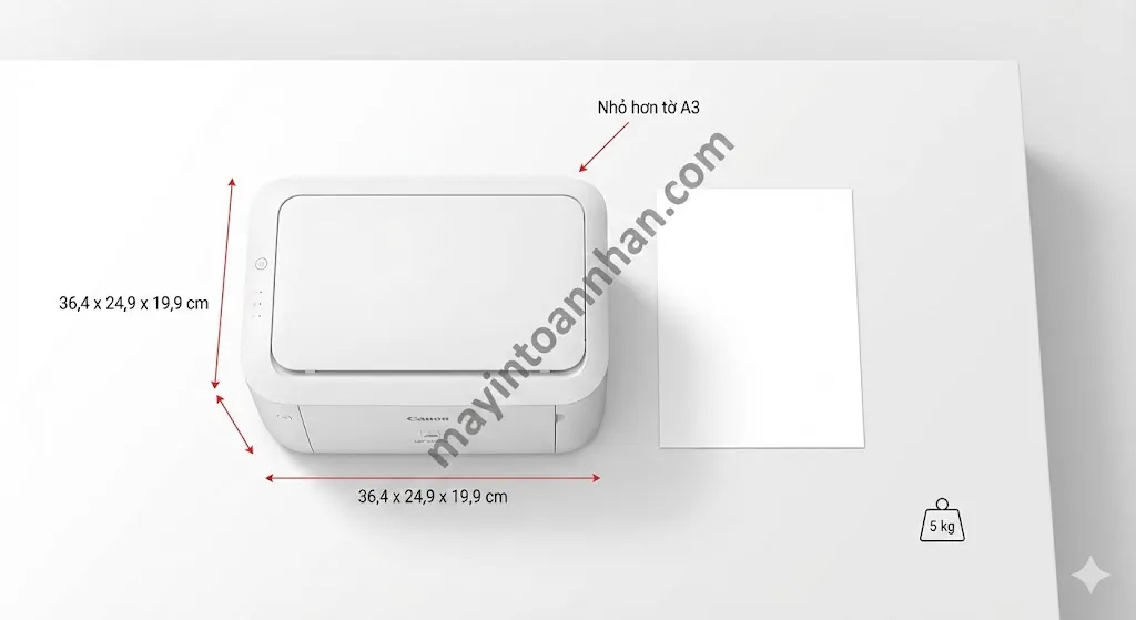 Review máy in Canon LBP 6030w wifi Test thực tế 2025 7 Review máy in Canon LBP 6030w wifi Test thực tế 2025