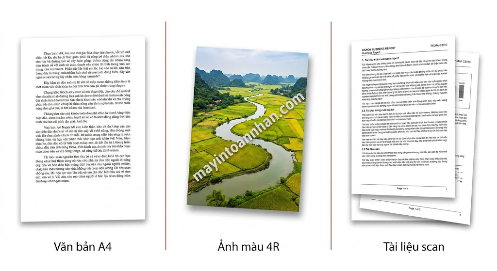 Review máy in đa năng Canon PIXMA – Đánh giá chi tiết 2025