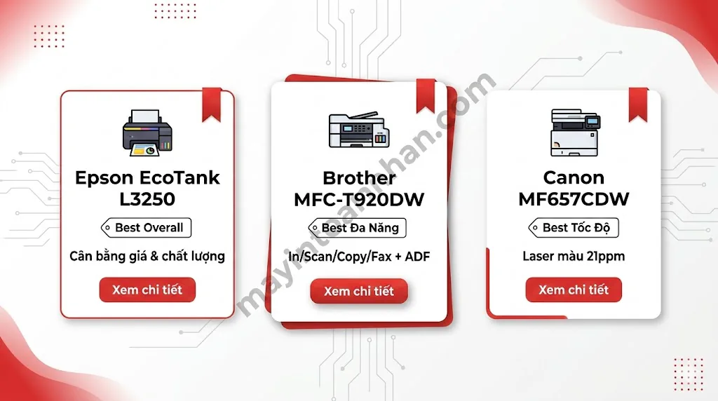 Máy In Màu Mới Nhất 2024: Top 5 Model Đáng Mua Cho Văn Phòng 16 Máy In Màu Mới Nhất 2024: Top 5 Model Đáng Mua Cho Văn Phòng