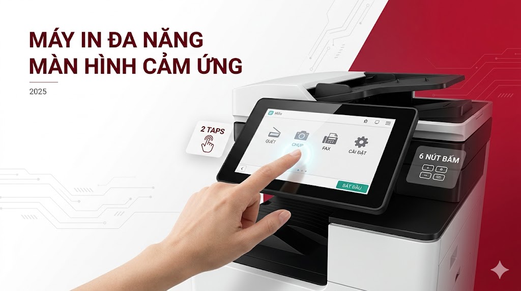 Tính năng bảo mật máy in đa năng – An toàn dữ liệu văn phòng 2025