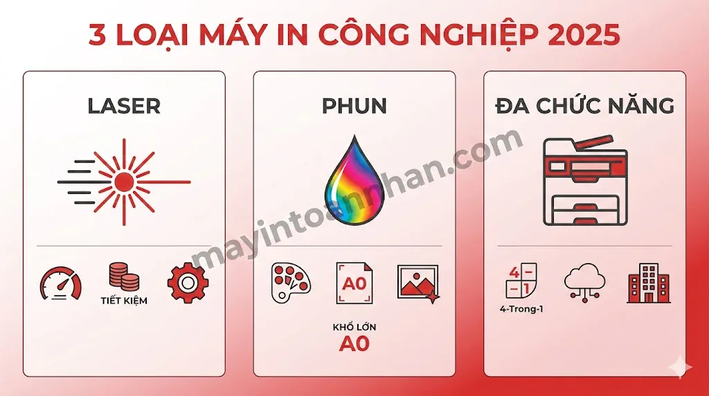 Máy In Màu Công Nghiệp: Hướng Dẫn Chọn Mua Chi Tiết 2025 3 Máy In Màu Công Nghiệp: Hướng Dẫn Chọn Mua Chi Tiết 2025
