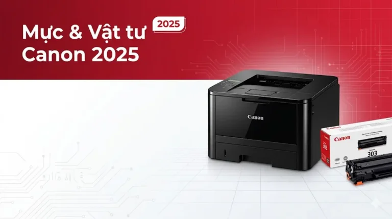Mực & Vật tư máy in Canon 2025
