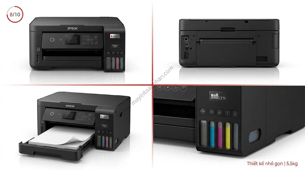 Review Máy in màu Epson EcoTank L4260: Có đáng tiền sau 2 năm? 2025 7 Review Máy in màu Epson EcoTank L4260: Có đáng tiền sau 2 năm? 2025