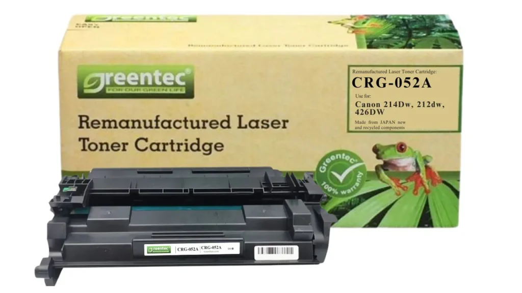 Mực in laser đen trắng Greentech Canon CRG-052A