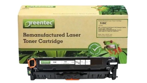 Mực in laser màu Greentech Canon 318C
