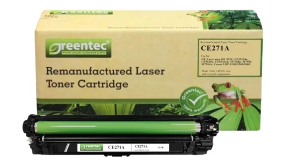 Mực in laser màu Greentech CE271A