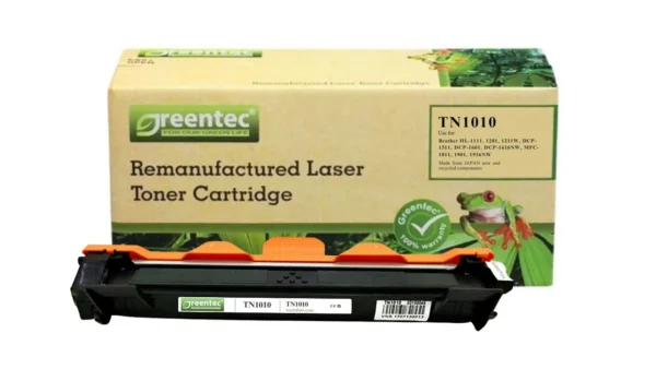 Mực in laser đen trắng Greentech Brother TN1010