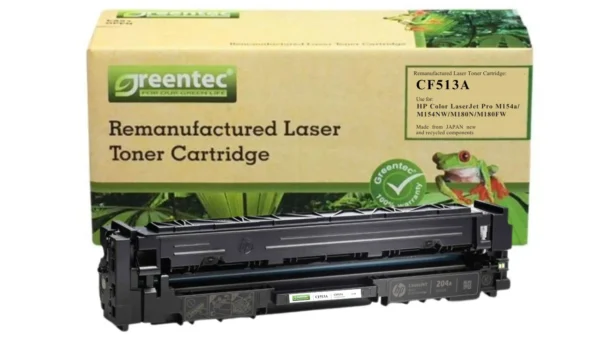 Mực in laser màu Greentech HP CF513A