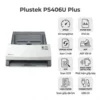 Máy scan Plustek PS406U Plus | Scan 2 mặt 40 trang/phút