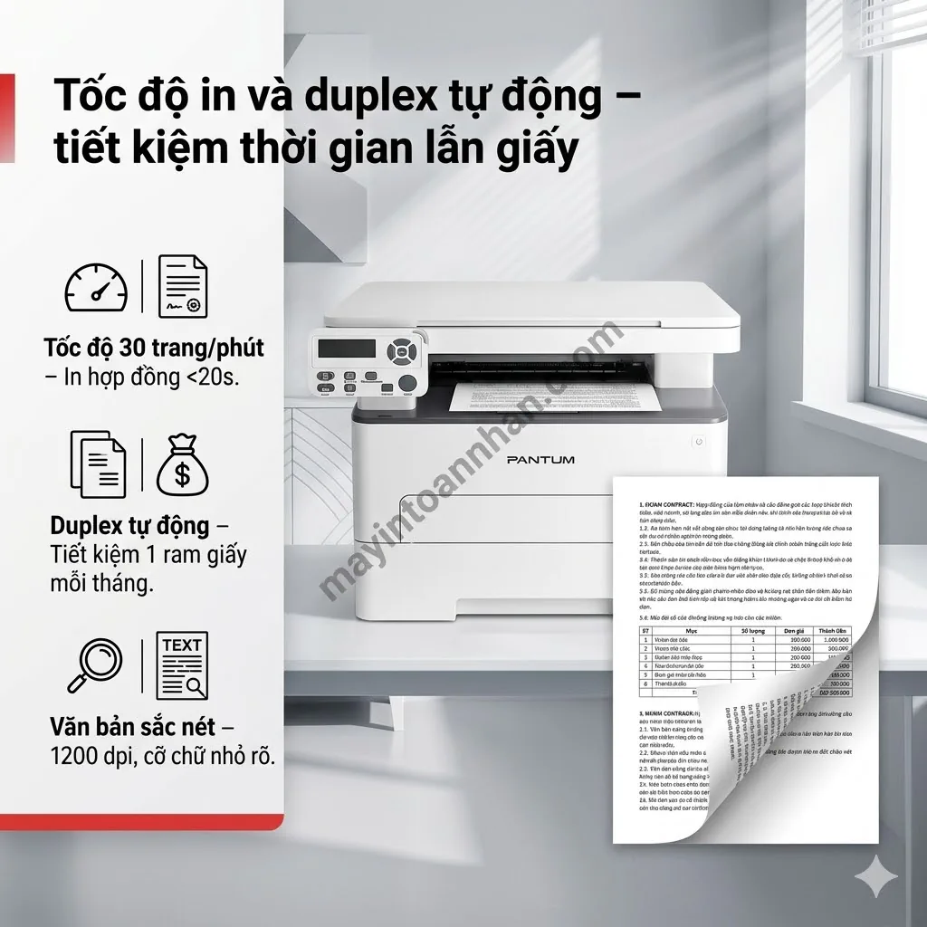Máy in Máy in đa năng Pantum M6702DW – In, Scan, Copy, Duplex tự động, WiFi, giá tốt nhất phân khúc