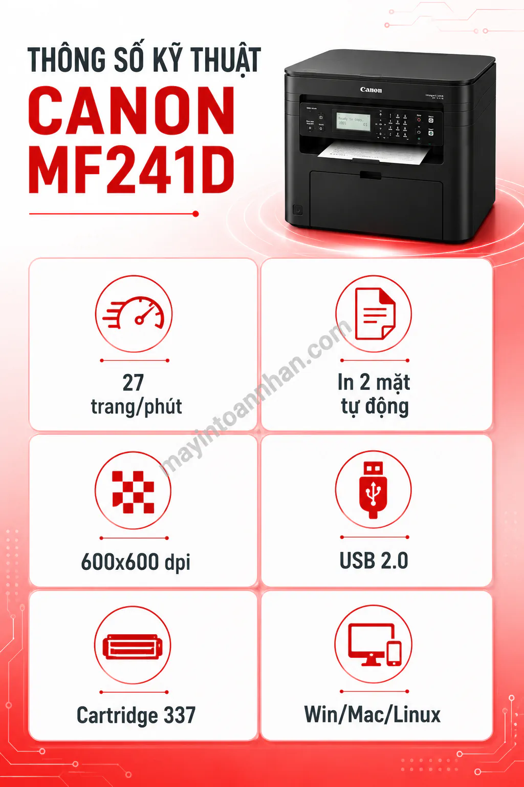 Driver Máy In Canon MF241D - Hướng dẫn chi tiết 2025 2 Driver Máy In Canon MF241D – Hướng dẫn chi tiết 2025