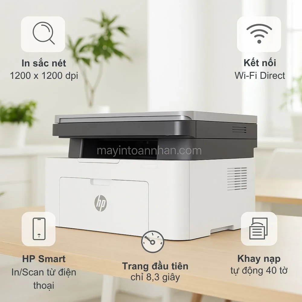 Tính Năng Nổi Bật HP Laser 135W W1107A