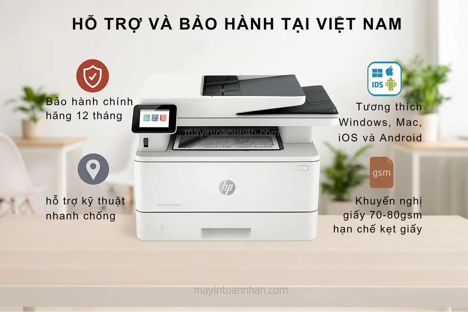 Hỗ Trợ và Bảo Hành Tại Việt Nam