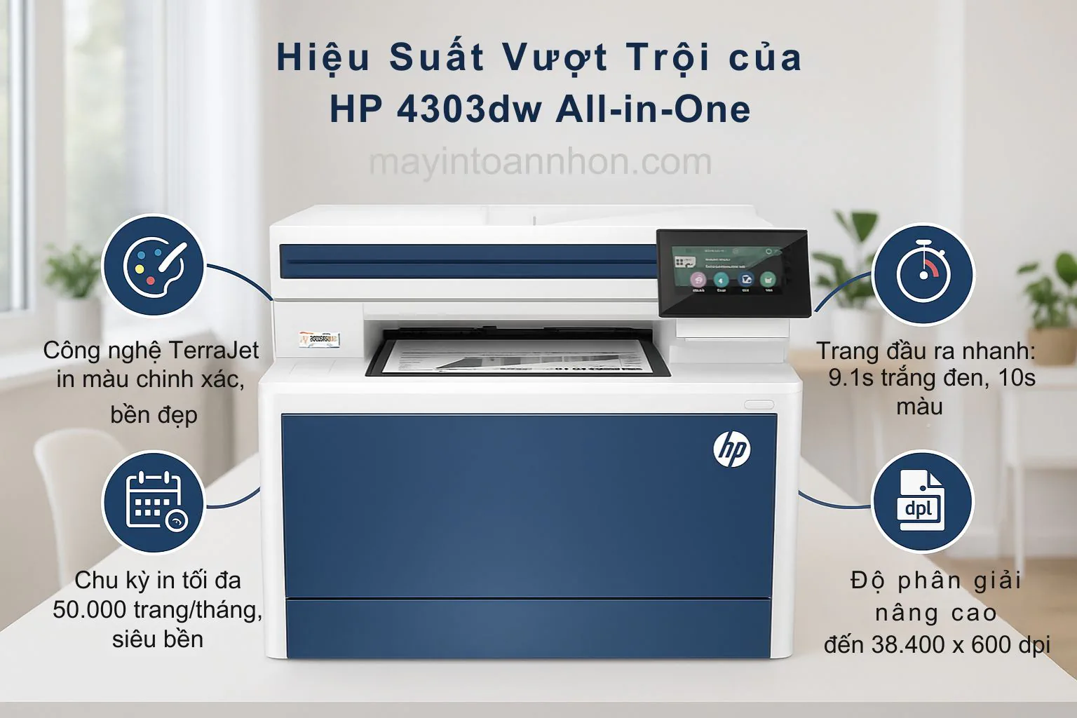 Hiệu Suất Vượt Trội của HP 4303dw All-in-One