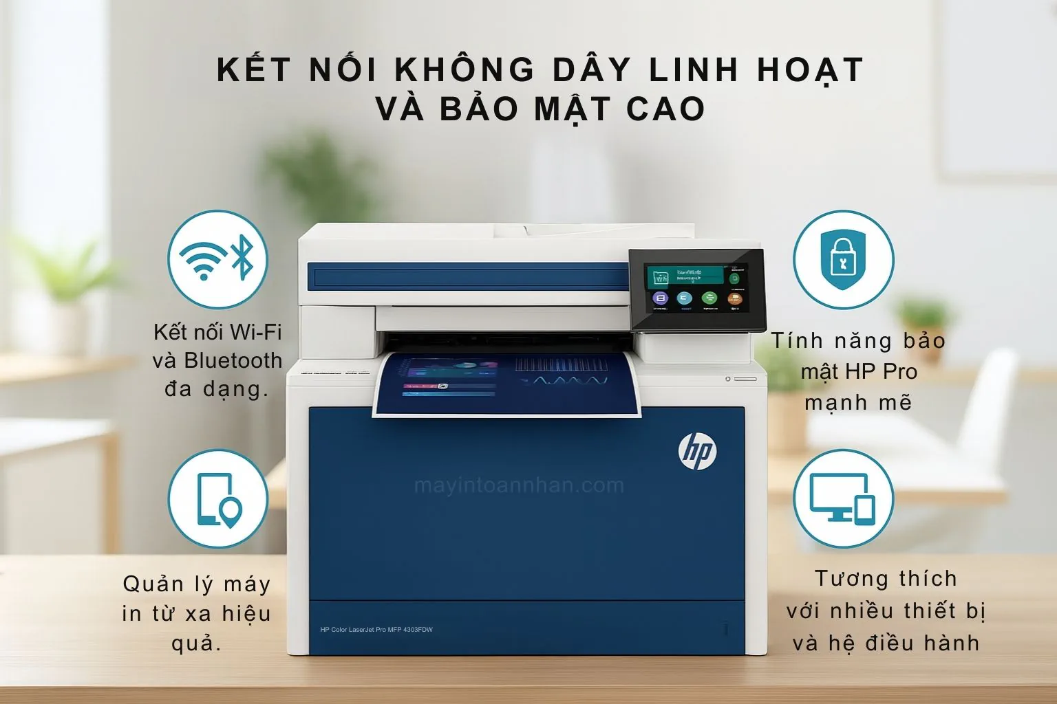 Kết Nối Không Dây Linh Hoạt và Bảo Mật Cao