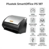 Máy scan Plustek SmartOffice PS 187 - Scan 2 mặt tự động 25 trang/phút